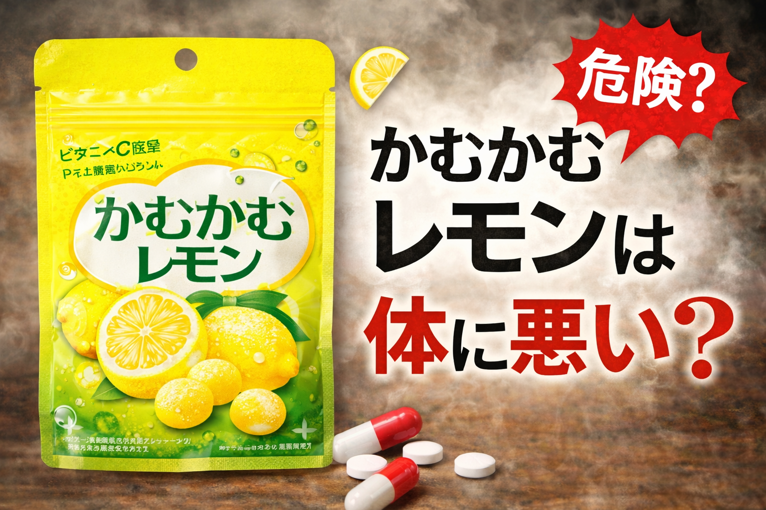 かむかむレモンは体に悪い？