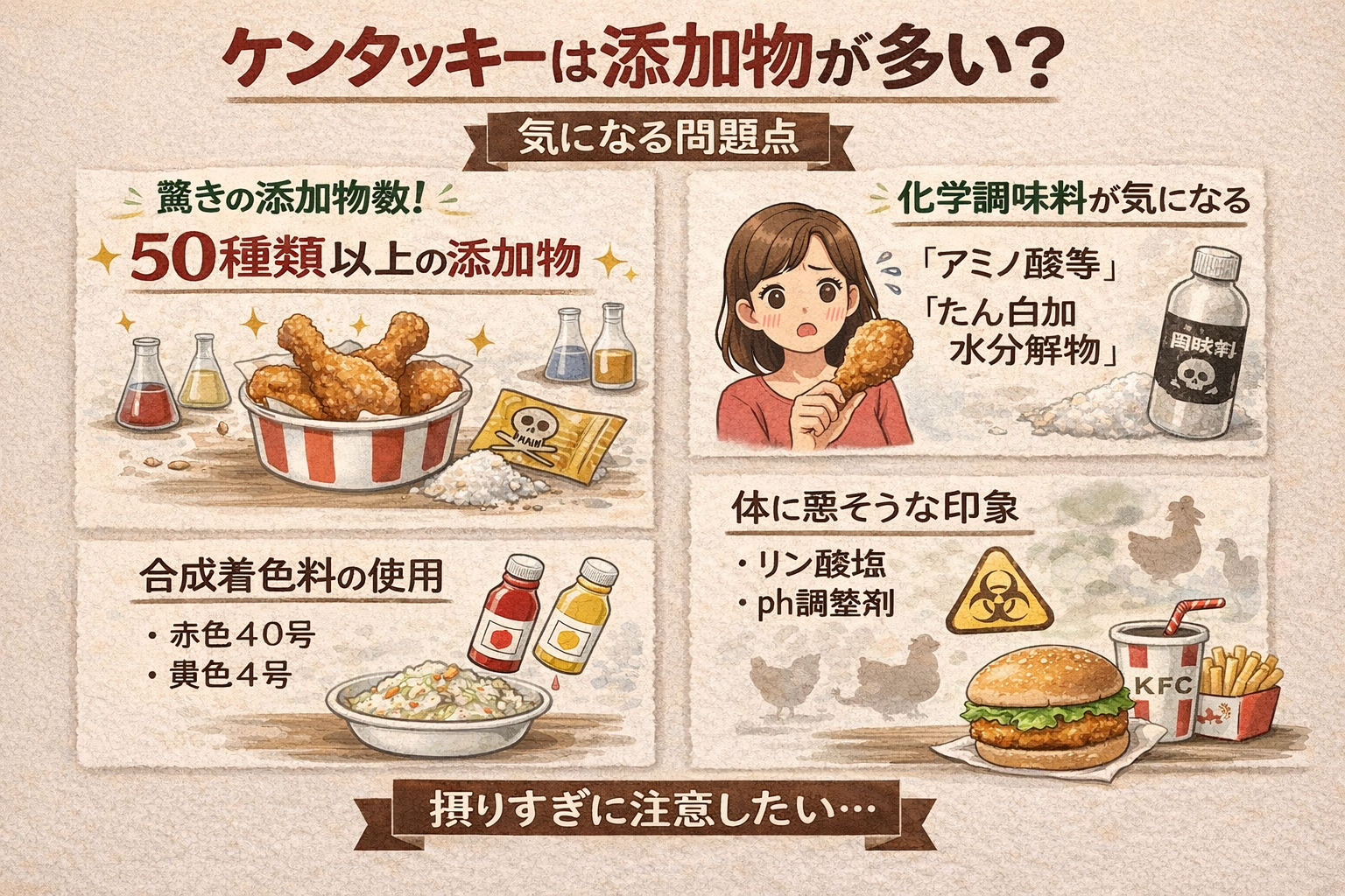 ケンタッキー添加物