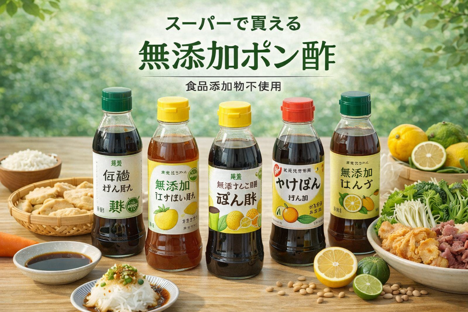 ポン酢 無添加 スーパー