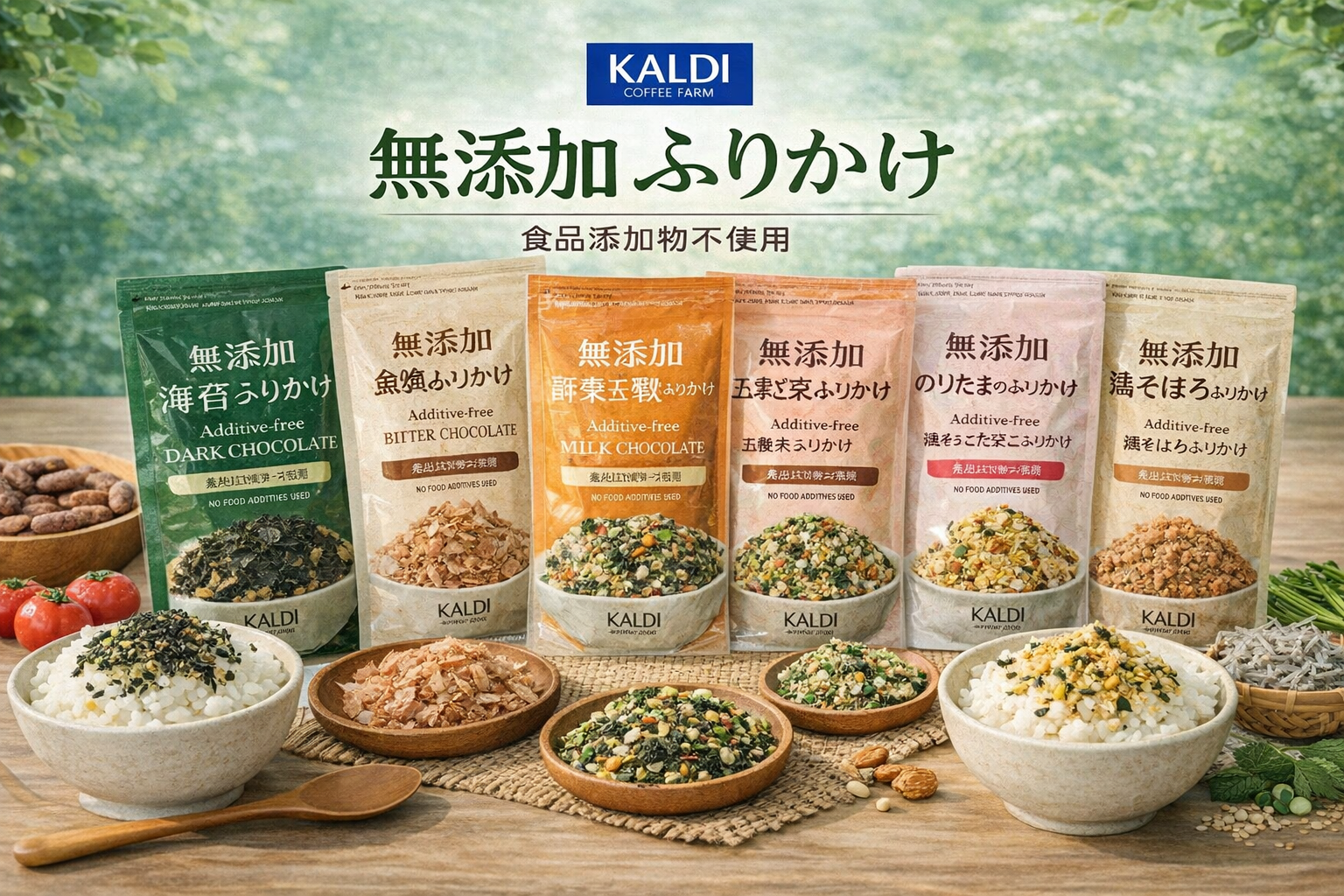 カルディ無添加ふりかけ