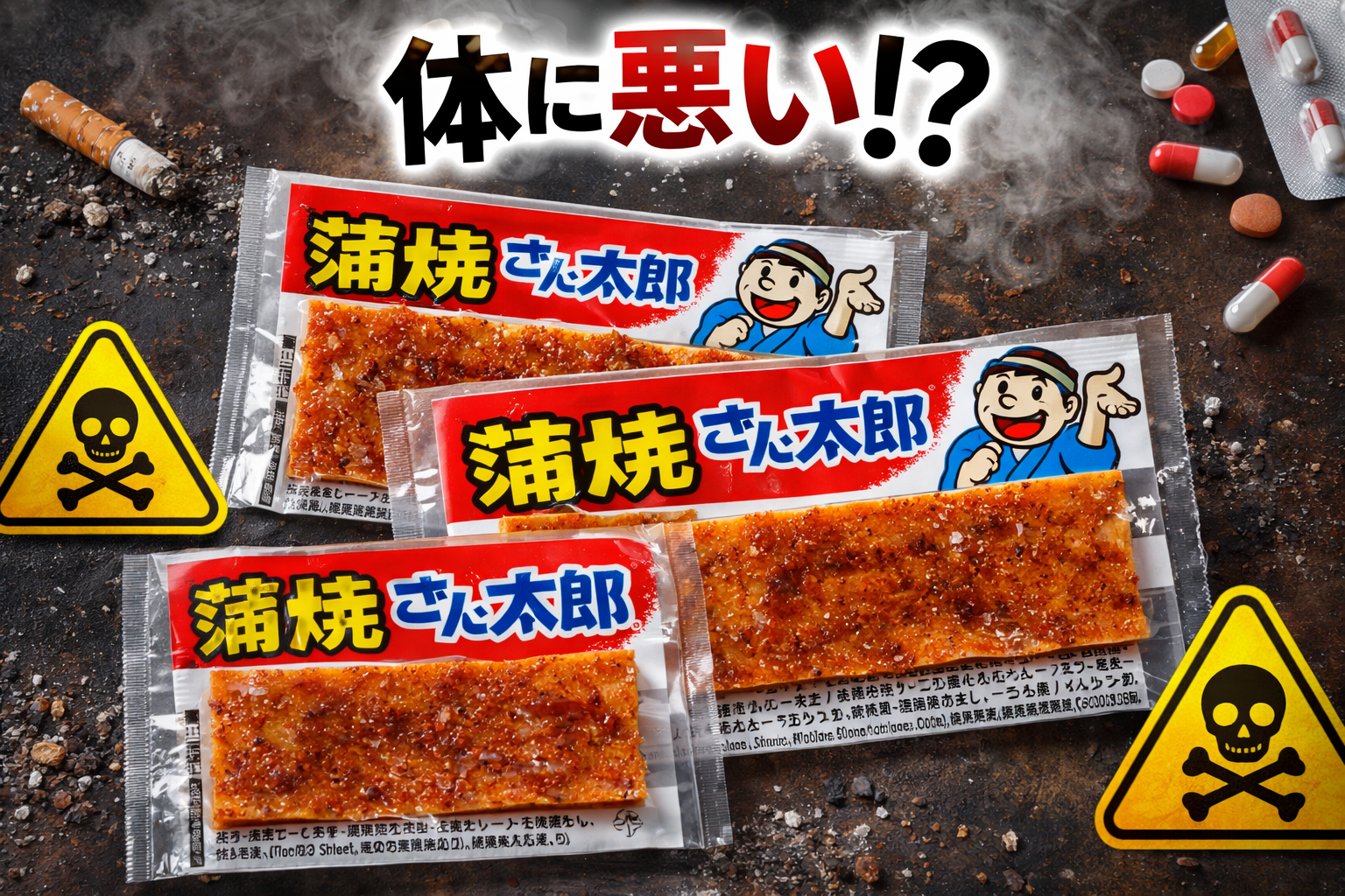 蒲焼さん太郎 体に悪い