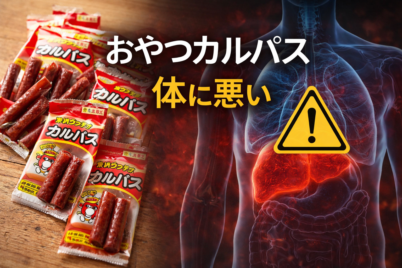 おやつカルパス 体に悪い