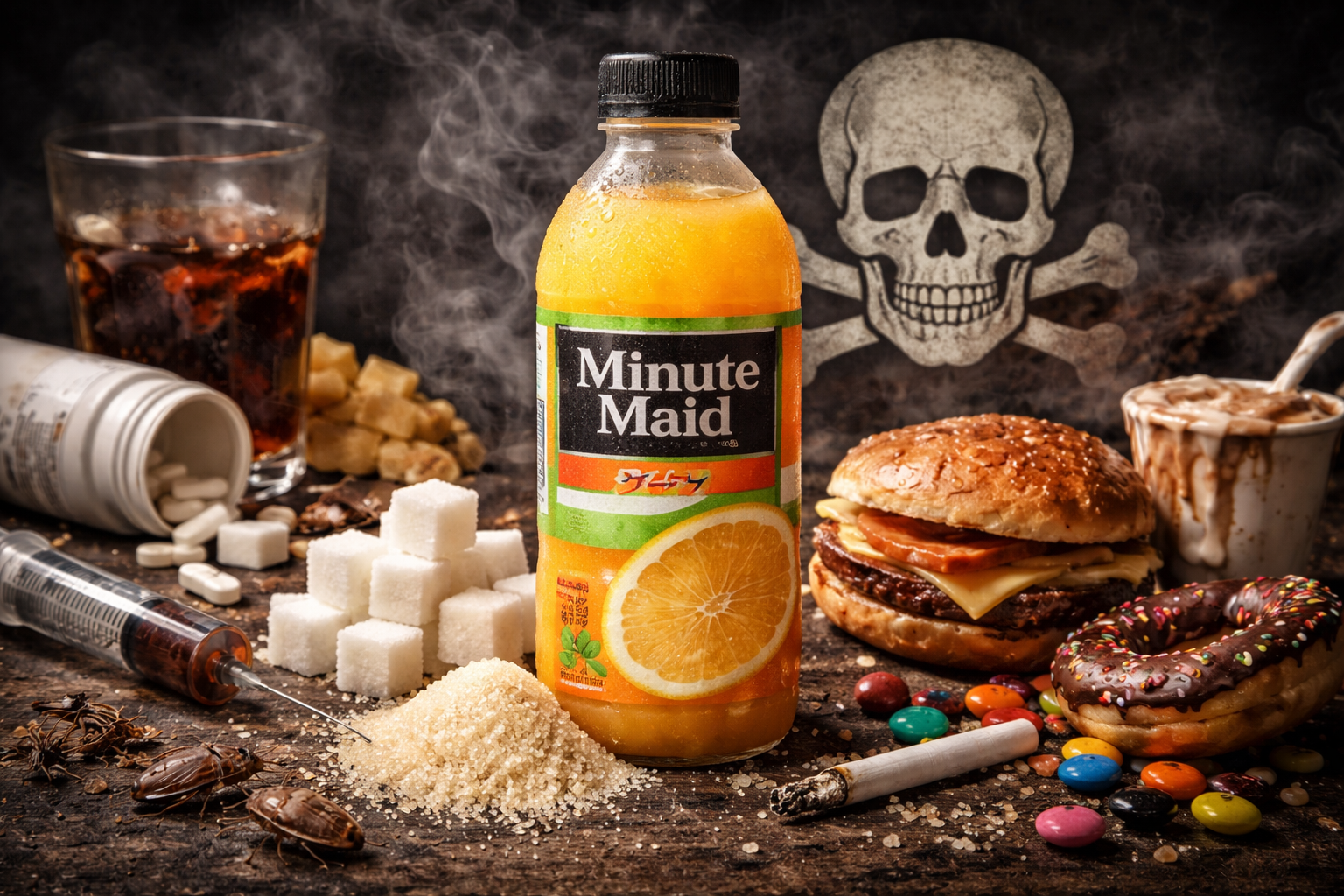 ミニッツメイド オレンジ 体に悪い