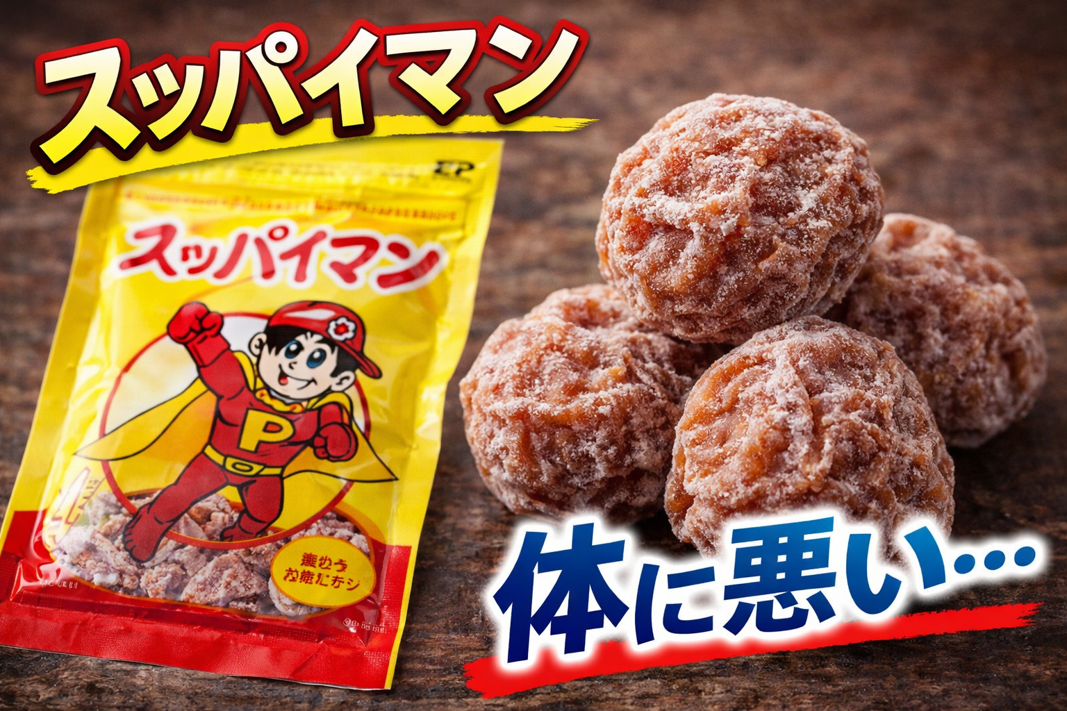 スッパイマン 体に悪い