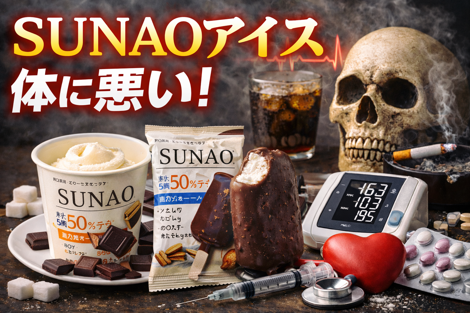 sunaoアイス 体に悪い