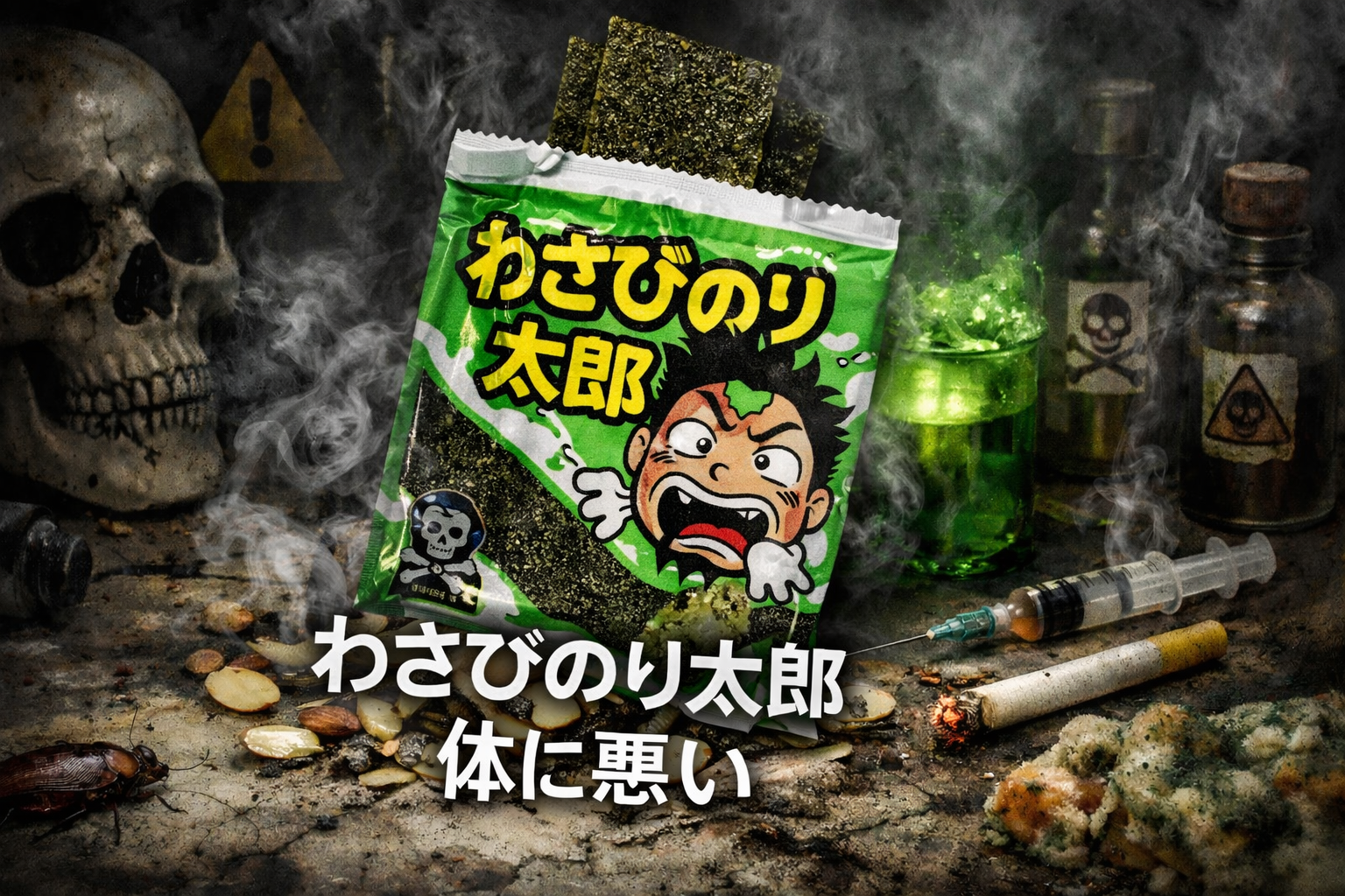 わさびのり太郎 体に悪い