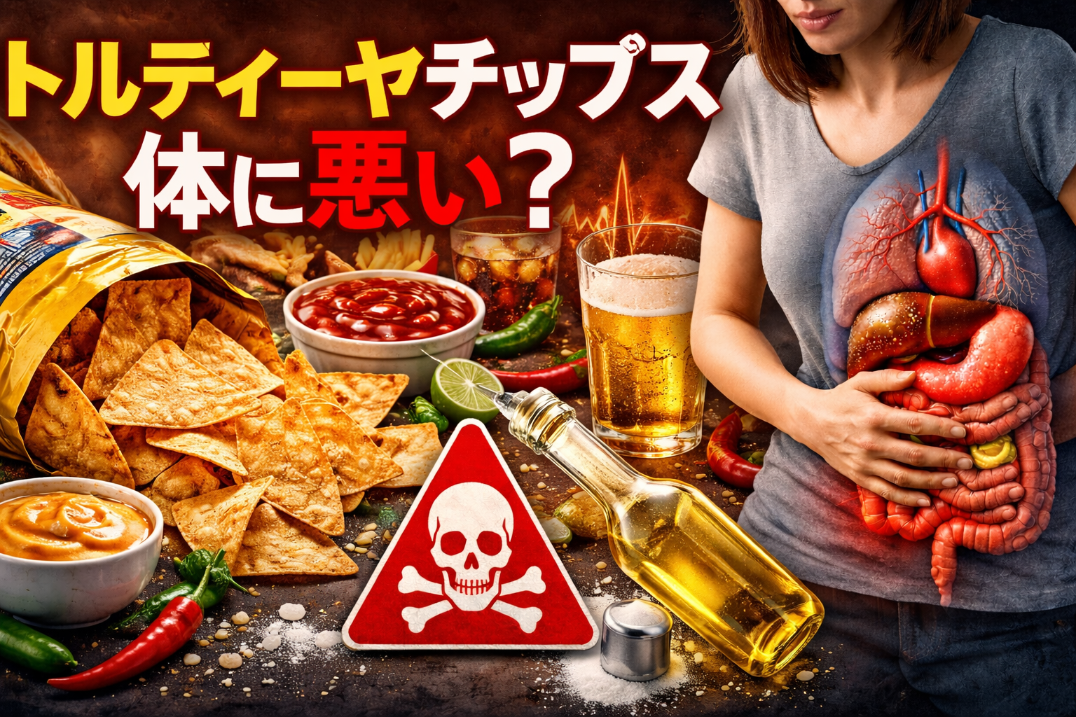 トルティーヤチップス 体に悪い